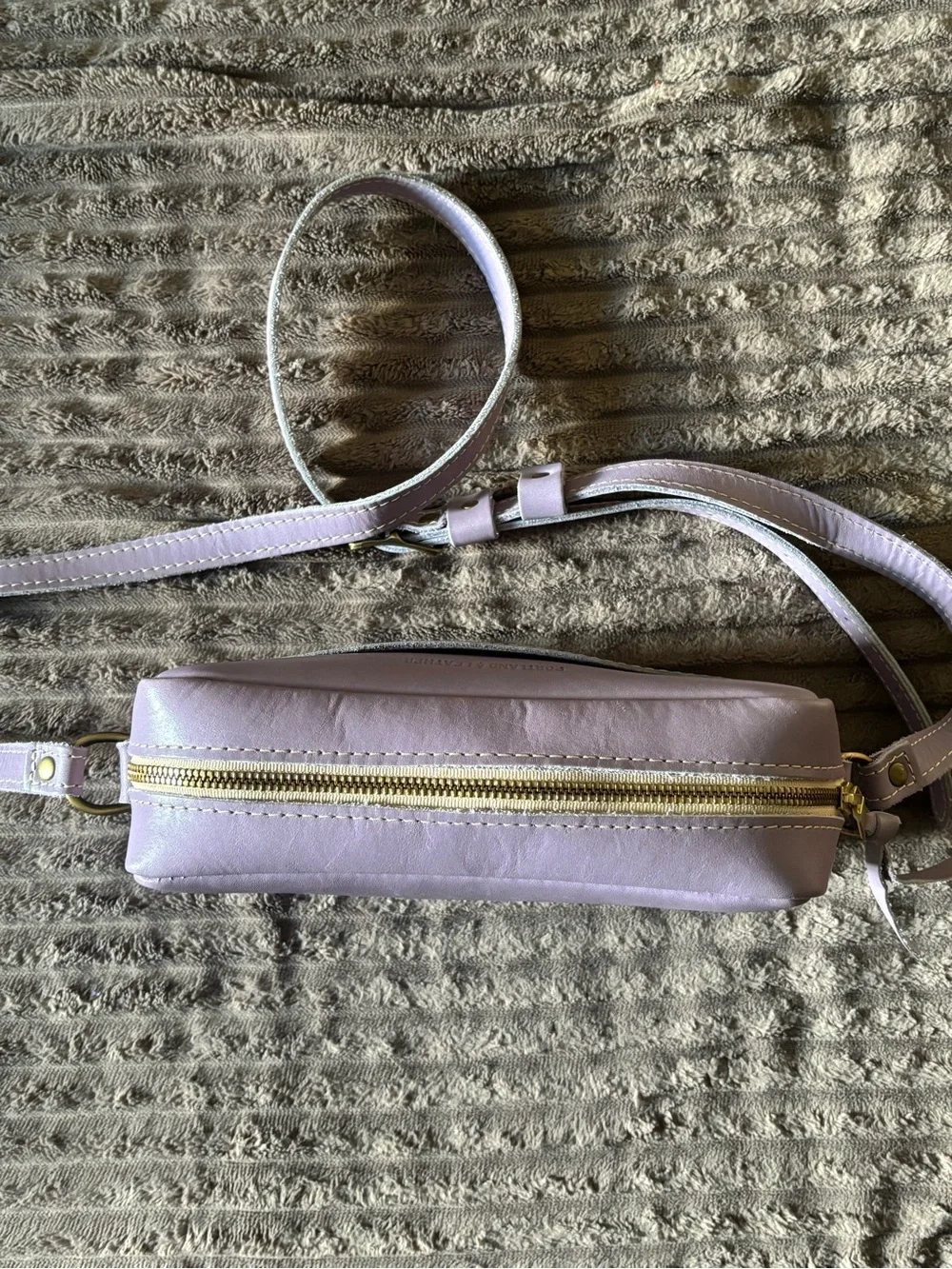 Portland Leather compact crossbody